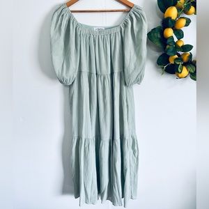 CJLA • boho square midi dress